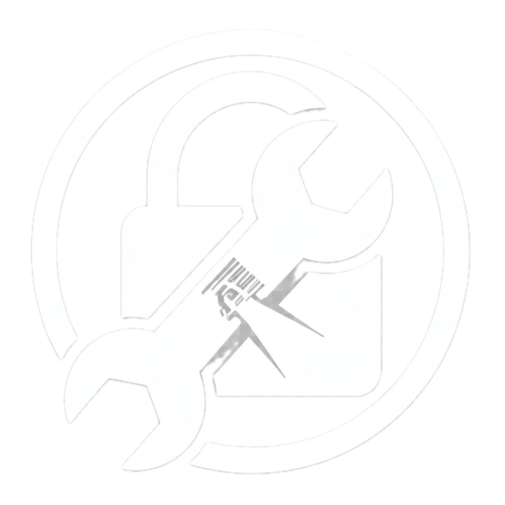 GarageVault - AI-powered garage organization app logo with padlock and wrench icon